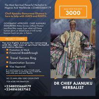 The Most Spiritual Powerful Herbalist In Nigeria +2348165837162