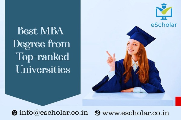 Best MBA Degree from Top-ranked Universities!!